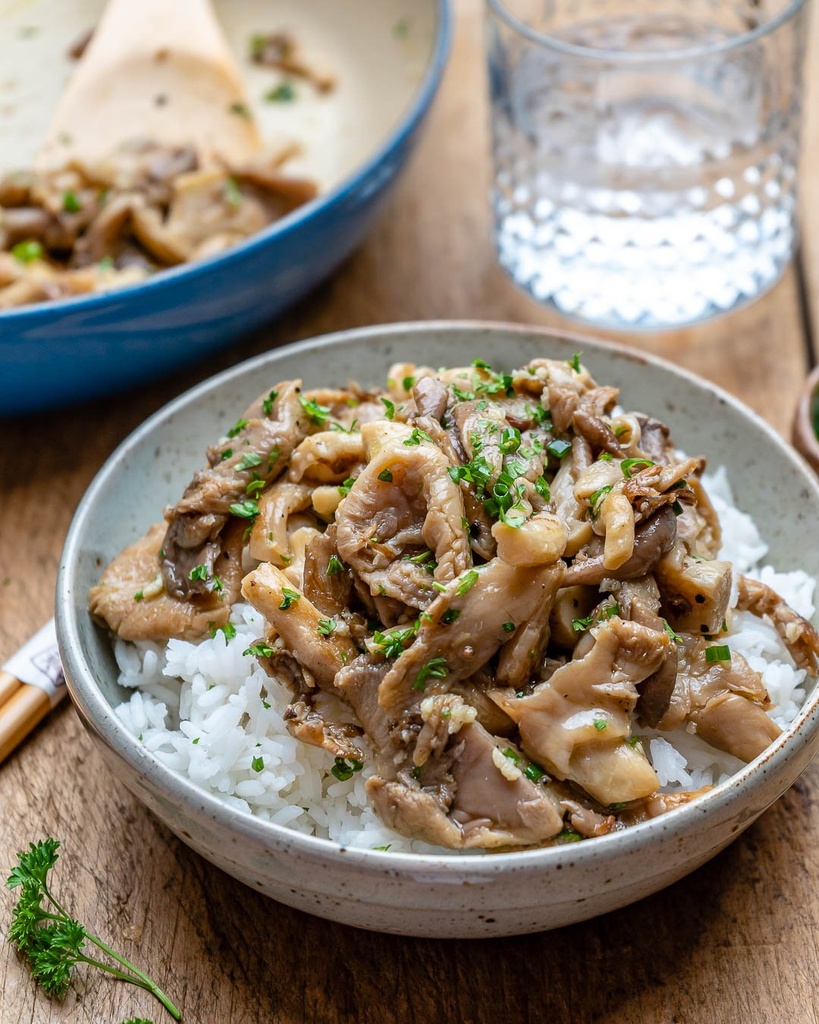 Sautéed Oyster Mushroom