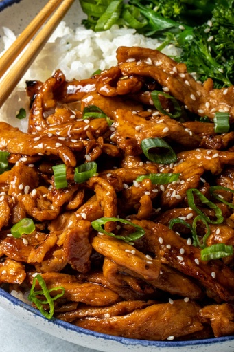 Vegan Teriyaki Chicken