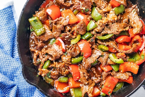 Vegan Pepper Steak